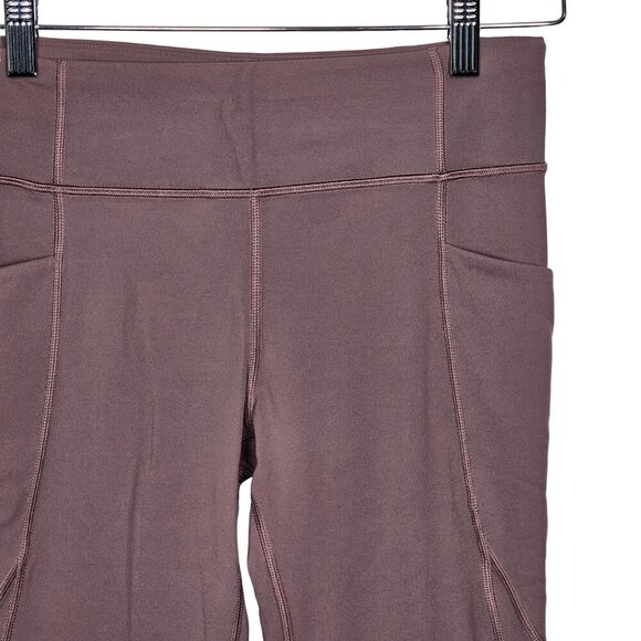 Athleta Girls Soft Cropped Legging Pants with Pockets Muted Rose Pink Size XXL/1 - Picture 12 of 12